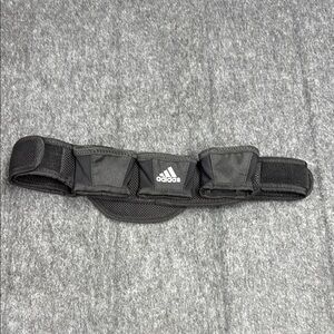 Adidas Black Running Belt Sleek Adjustable Accessory